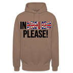 In english please! - Unisex Hoodie - Mokka