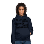 zu viele Schüler - Unisex Hoodie - Navy