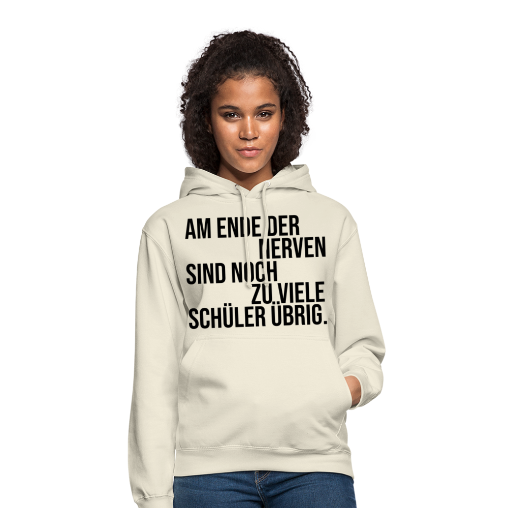 zu viele Schüler - Unisex Hoodie - Vanille-Milchshake