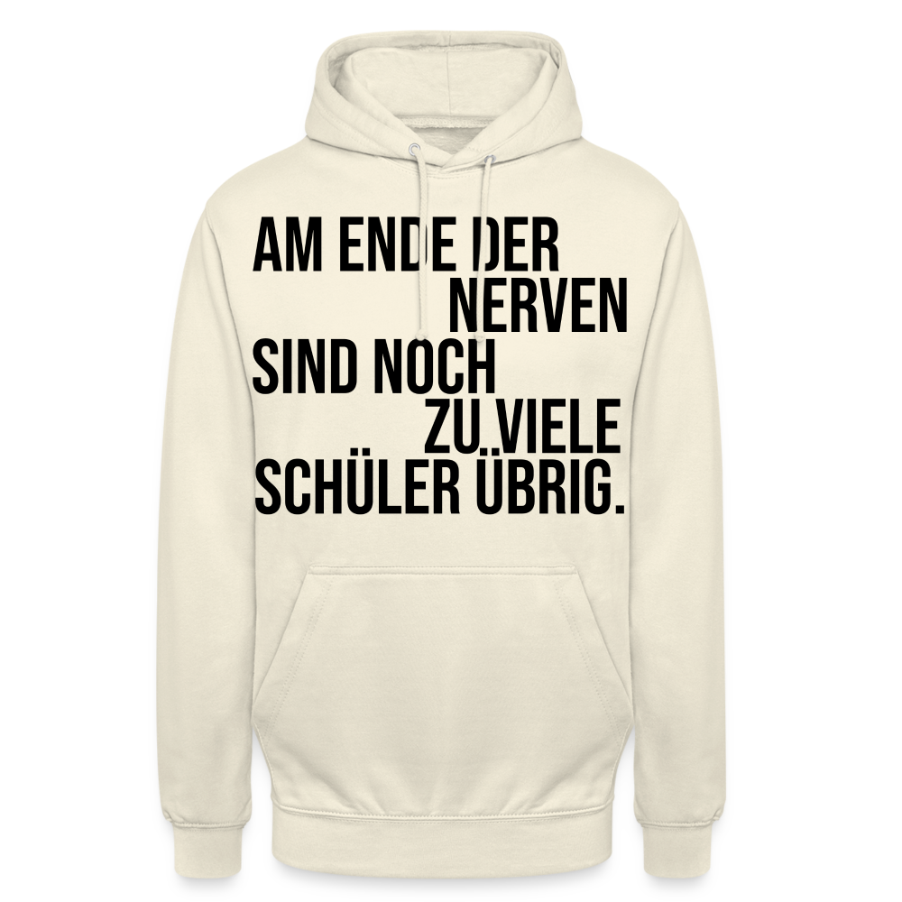 zu viele Schüler - Unisex Hoodie - Vanille-Milchshake