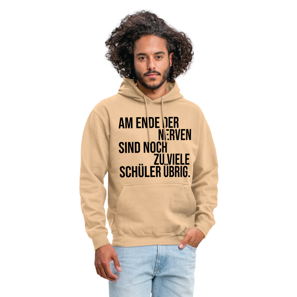 zu viele Schüler - Unisex Hoodie - Beige