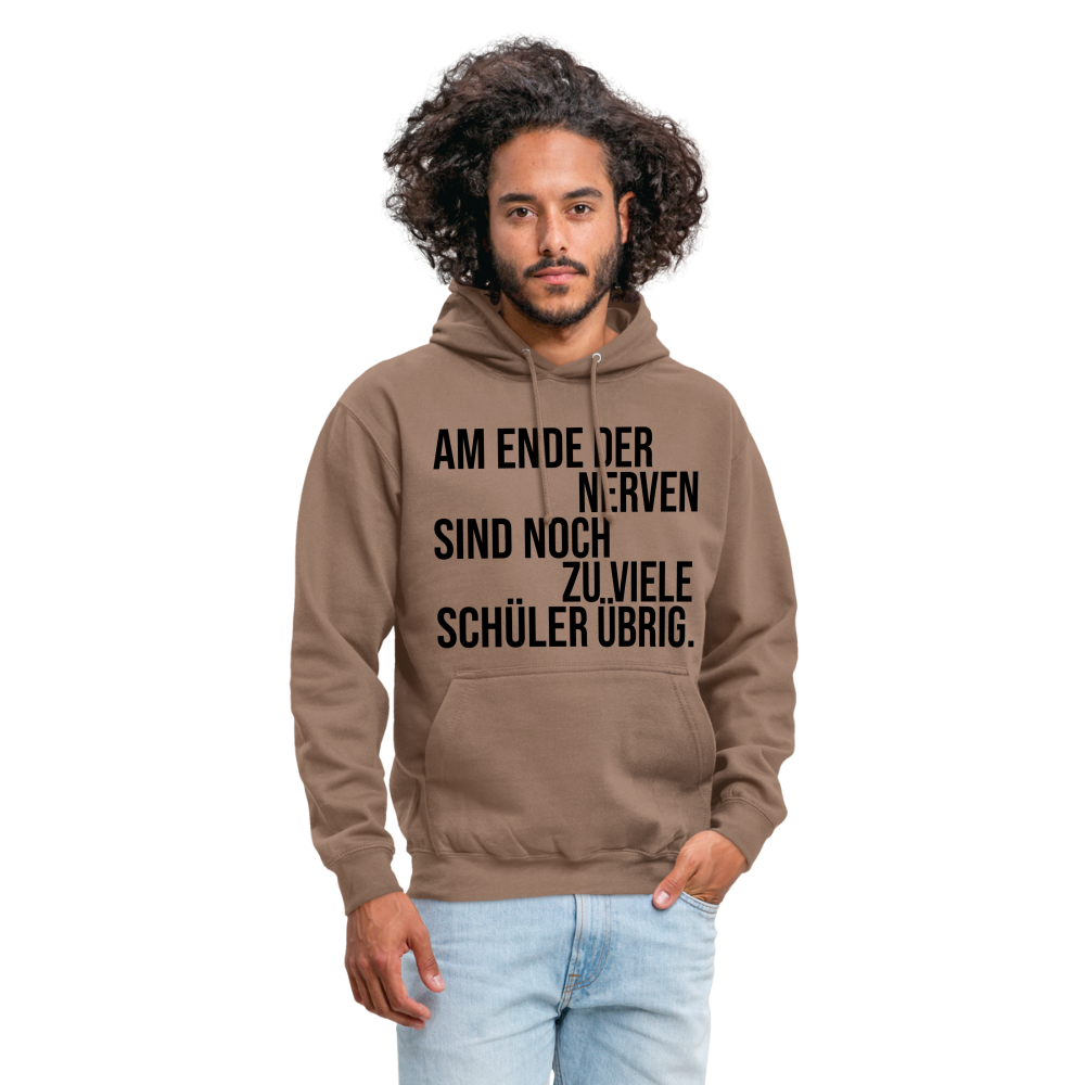 zu viele Schüler - Unisex Hoodie - Mokka