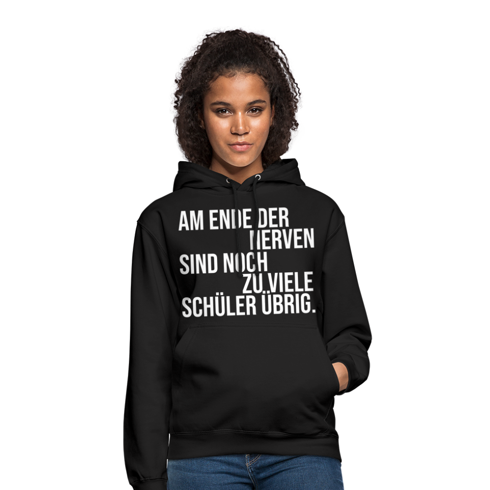 Zu viele Schüler - Unisex Hoodie - Schwarz