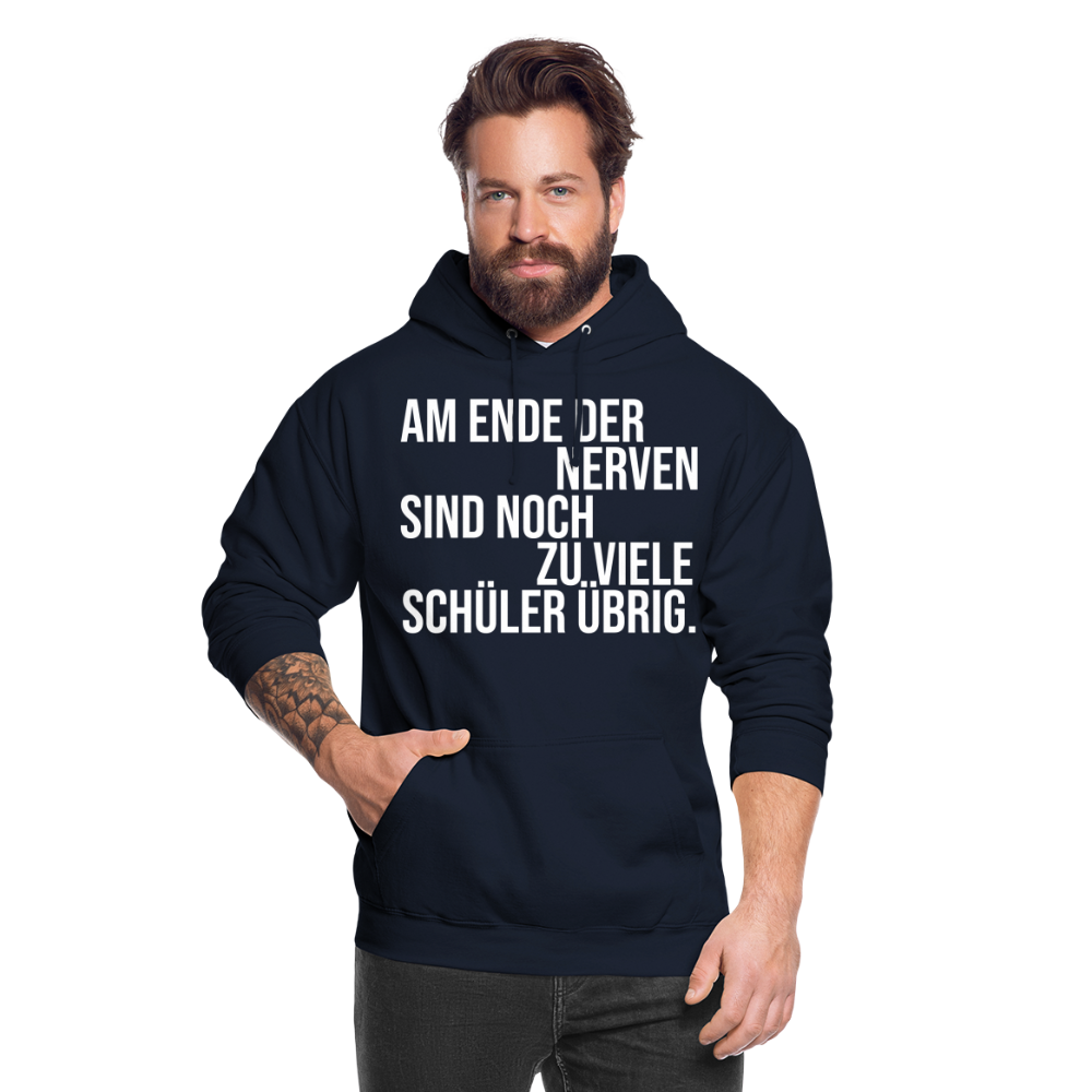 Zu viele Schüler - Unisex Hoodie - Navy