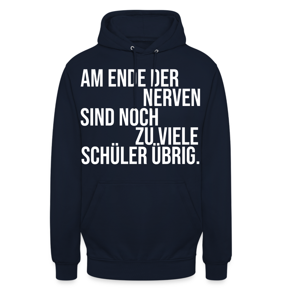 Zu viele Schüler - Unisex Hoodie - Navy
