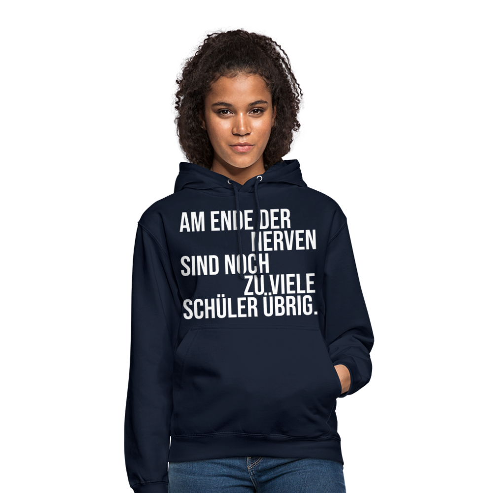 Zu viele Schüler - Unisex Hoodie - Navy