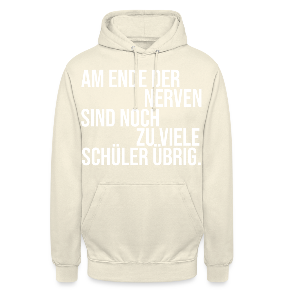 Zu viele Schüler - Unisex Hoodie - Vanille-Milchshake