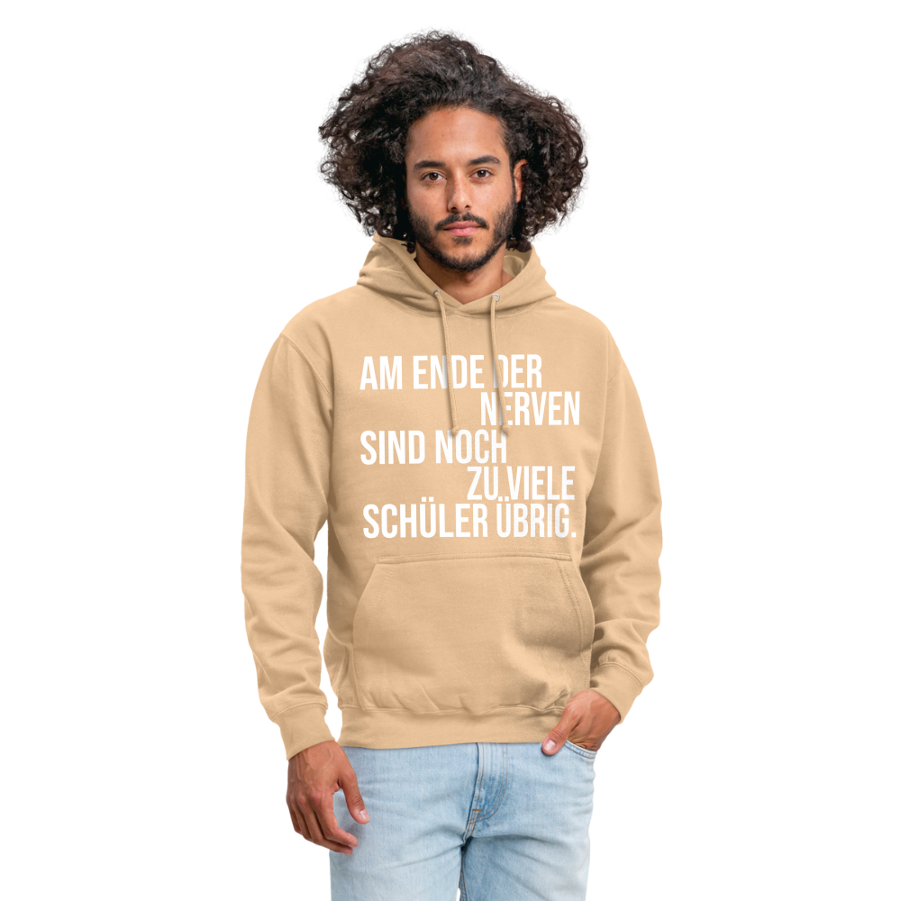 Zu viele Schüler - Unisex Hoodie - Beige