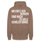Zu viele Schüler - Unisex Hoodie - Mokka