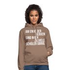 Zu viele Schüler - Unisex Hoodie - Mokka