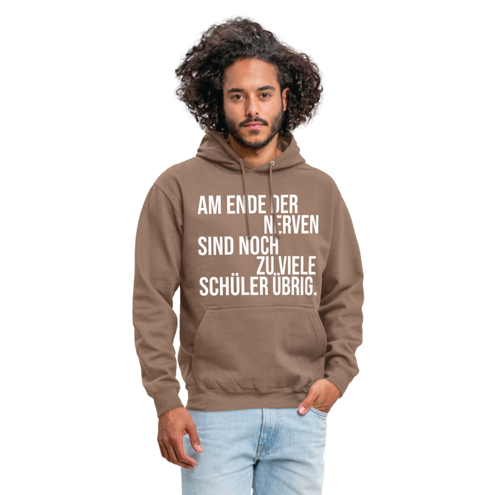 Zu viele Schüler - Unisex Hoodie - Mokka