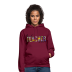 Best teacher ever - Unisex Hoodie - Bordeaux