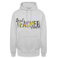 Best teacher ever - Unisex Hoodie - Hellgrau meliert