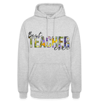 Best teacher ever - Unisex Hoodie - Hellgrau meliert
