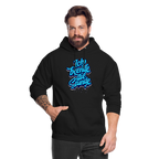 Ich beende die Stunde - Unisex Hoodie - Schwarz