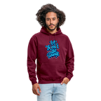 Ich beende die Stunde - Unisex Hoodie - Bordeaux