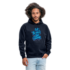 Ich beende die Stunde - Unisex Hoodie - Navy
