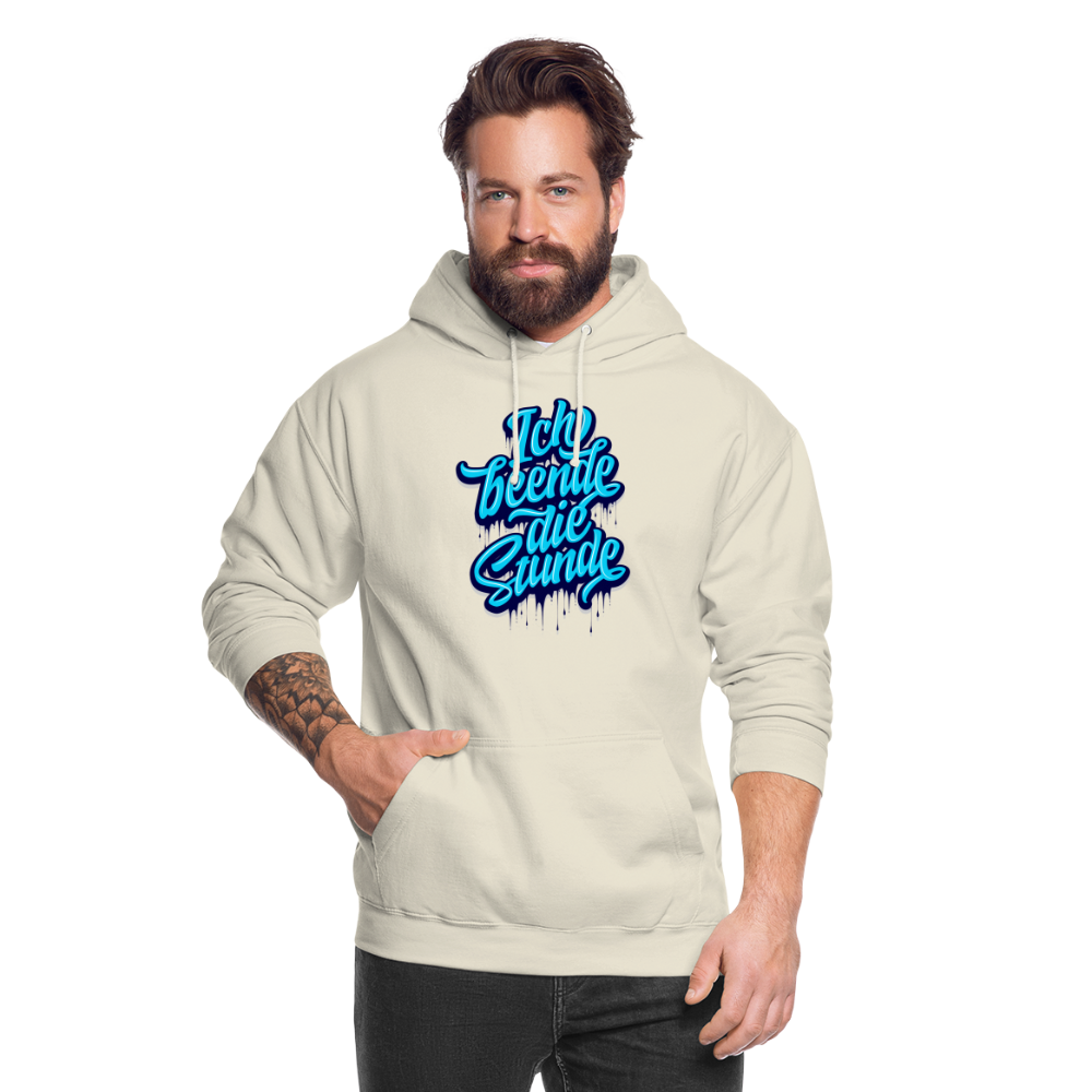 Ich beende die Stunde - Unisex Hoodie - Vanille-Milchshake