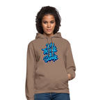 Ich beende die Stunde - Unisex Hoodie - Mokka