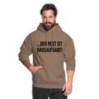 Der Rest ist Hausaufgabe! - Unisex Hoodie - Mokka