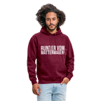 Runter vom mattenwagen - Unisex Hoodie - Bordeaux