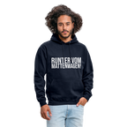 Runter vom mattenwagen - Unisex Hoodie - Navy
