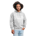 Runter vom mattenwagen - Unisex Hoodie - Hellgrau meliert