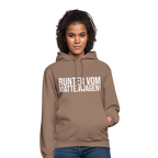 Runter vom mattenwagen - Unisex Hoodie - Mokka