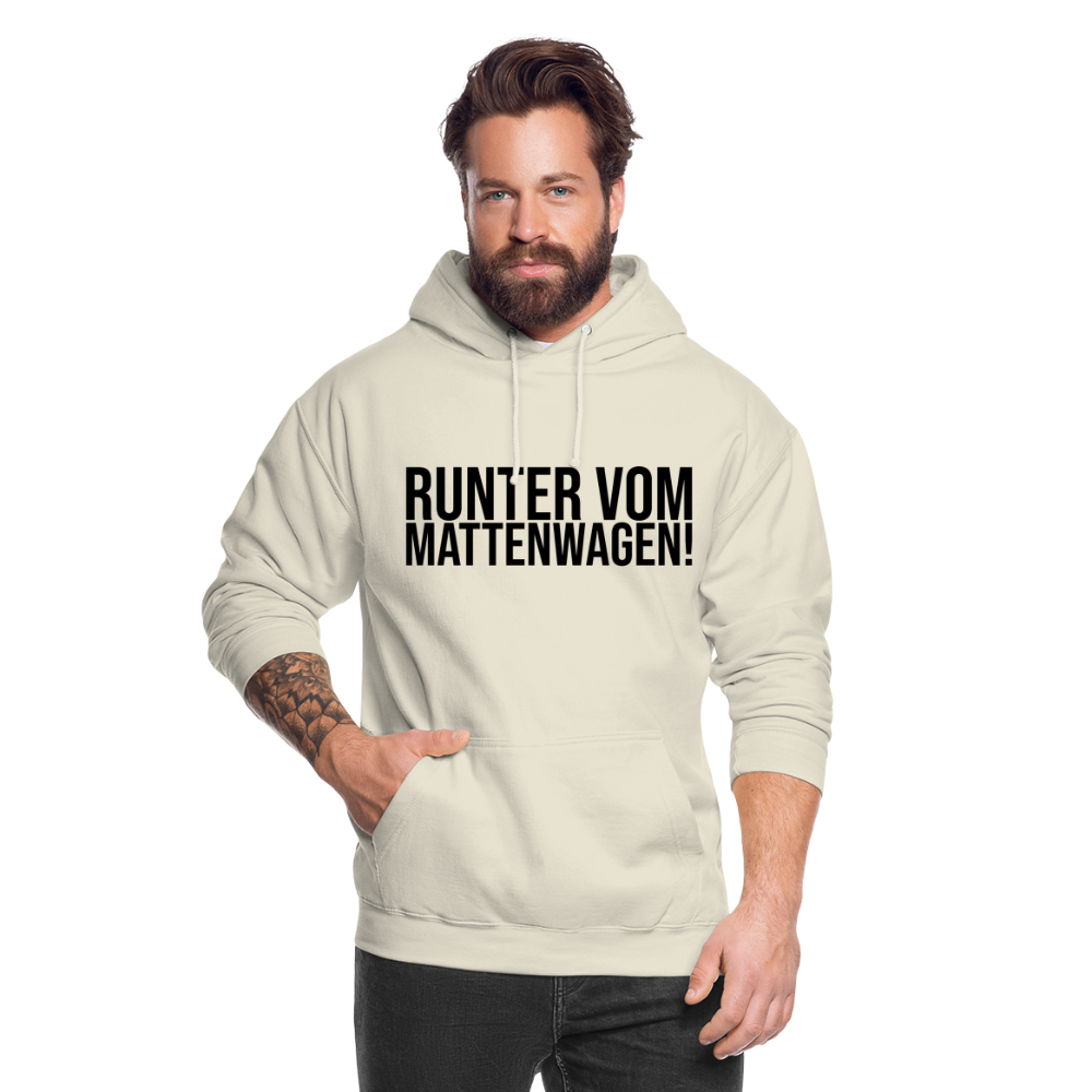 Runter vom Mattenwagen - Unisex Hoodie - Vanille-Milchshake