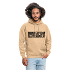 Runter vom Mattenwagen - Unisex Hoodie - Beige