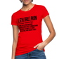 Lehrerin - Frauen Bio-T-Shirt - Rot