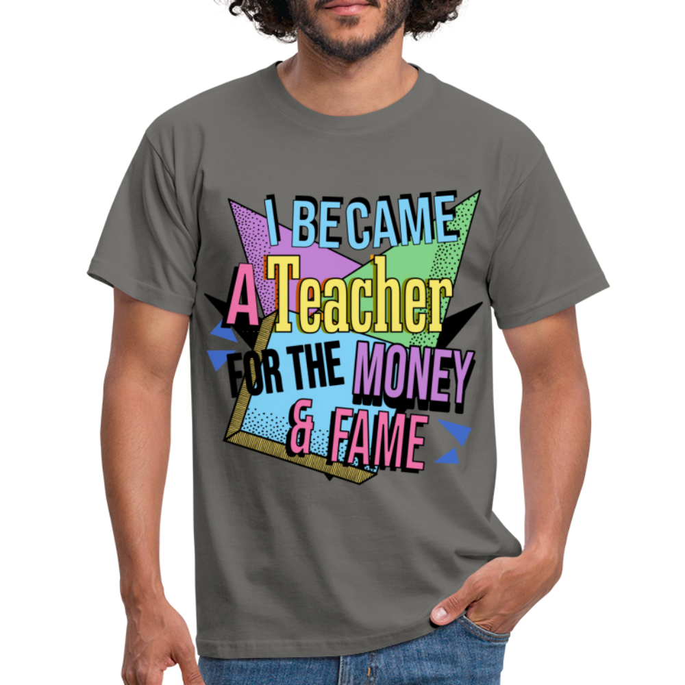 Money & Fame 90's - Männer T-Shirt - Graphit