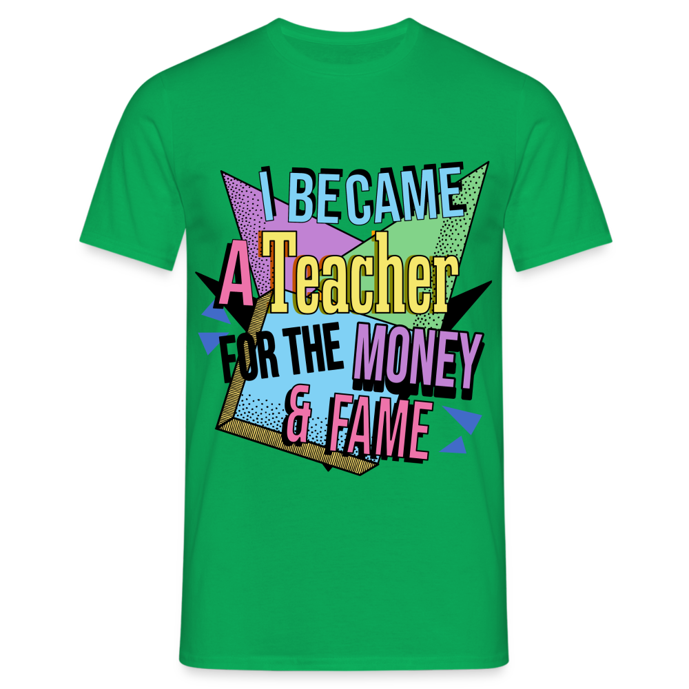 Money & Fame 90's - Männer T-Shirt - Kelly Green