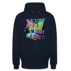 Money - Fame 90's - Unisex Hoodie - Navy