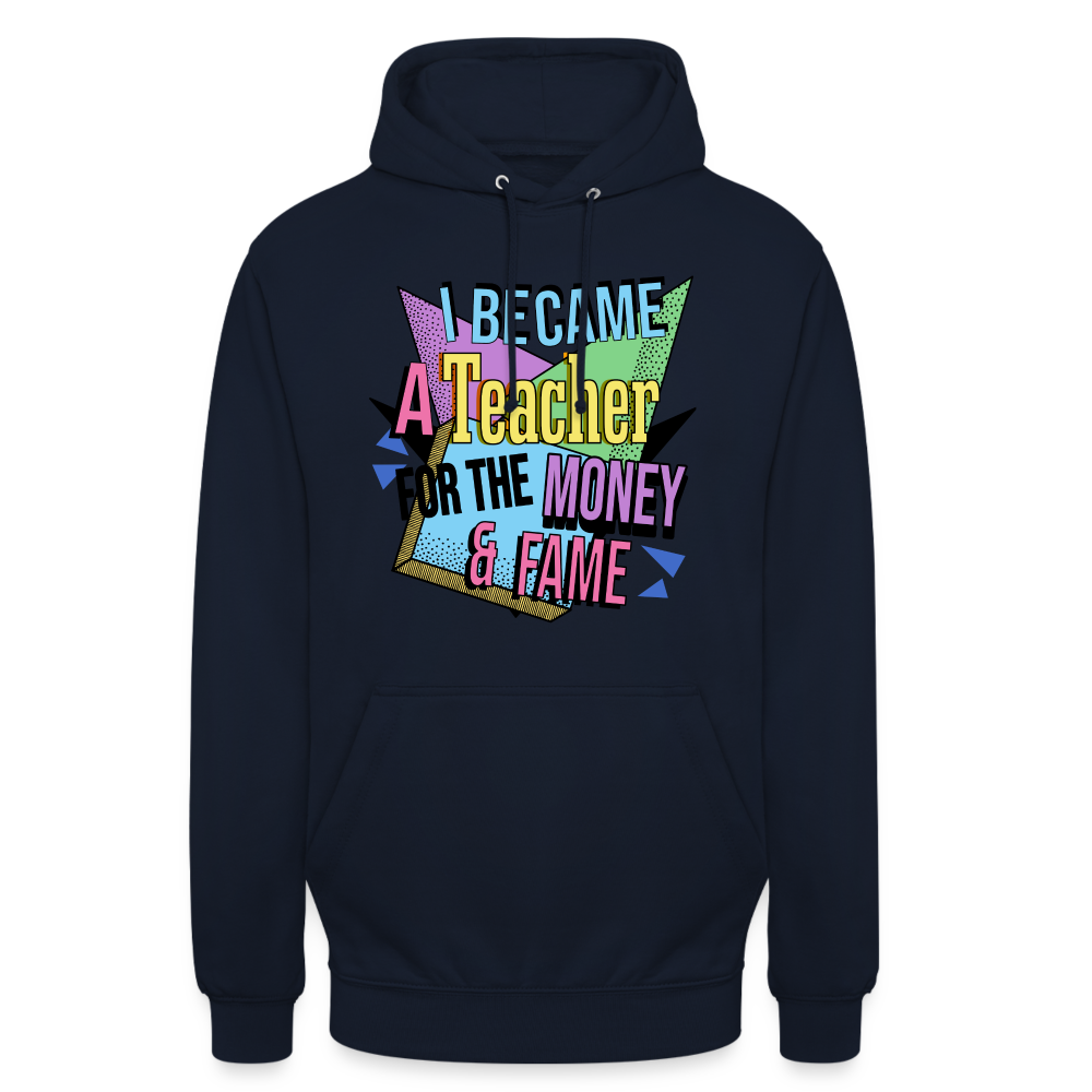 Money - Fame 90's - Unisex Hoodie - Navy