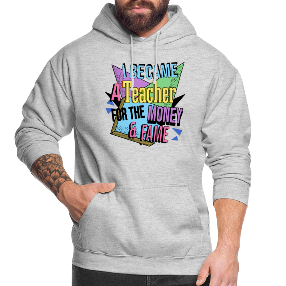 Money - Fame 90's - Unisex Hoodie - Hellgrau meliert