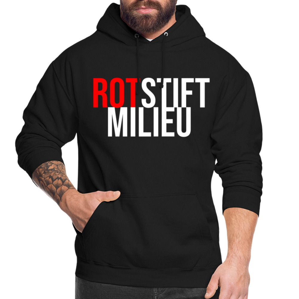 Rotstiftmilieu - Hoodie - Schwarz
