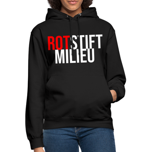 Rotstiftmilieu - Hoodie - Schwarz