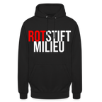 Rotstiftmilieu - Hoodie - Schwarz