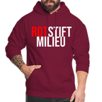 Rotstiftmilieu - Hoodie - Bordeaux