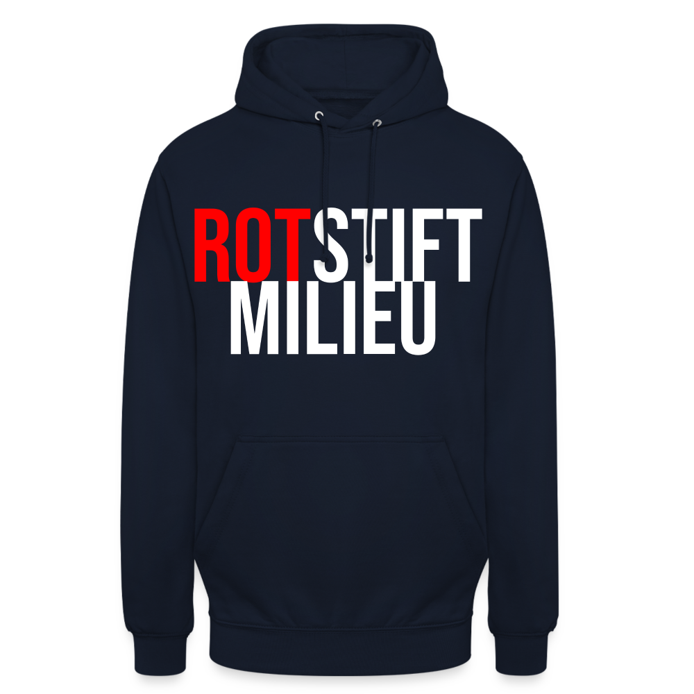Rotstiftmilieu - Hoodie - Navy