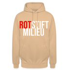 Rotstiftmilieu - Hoodie - Beige