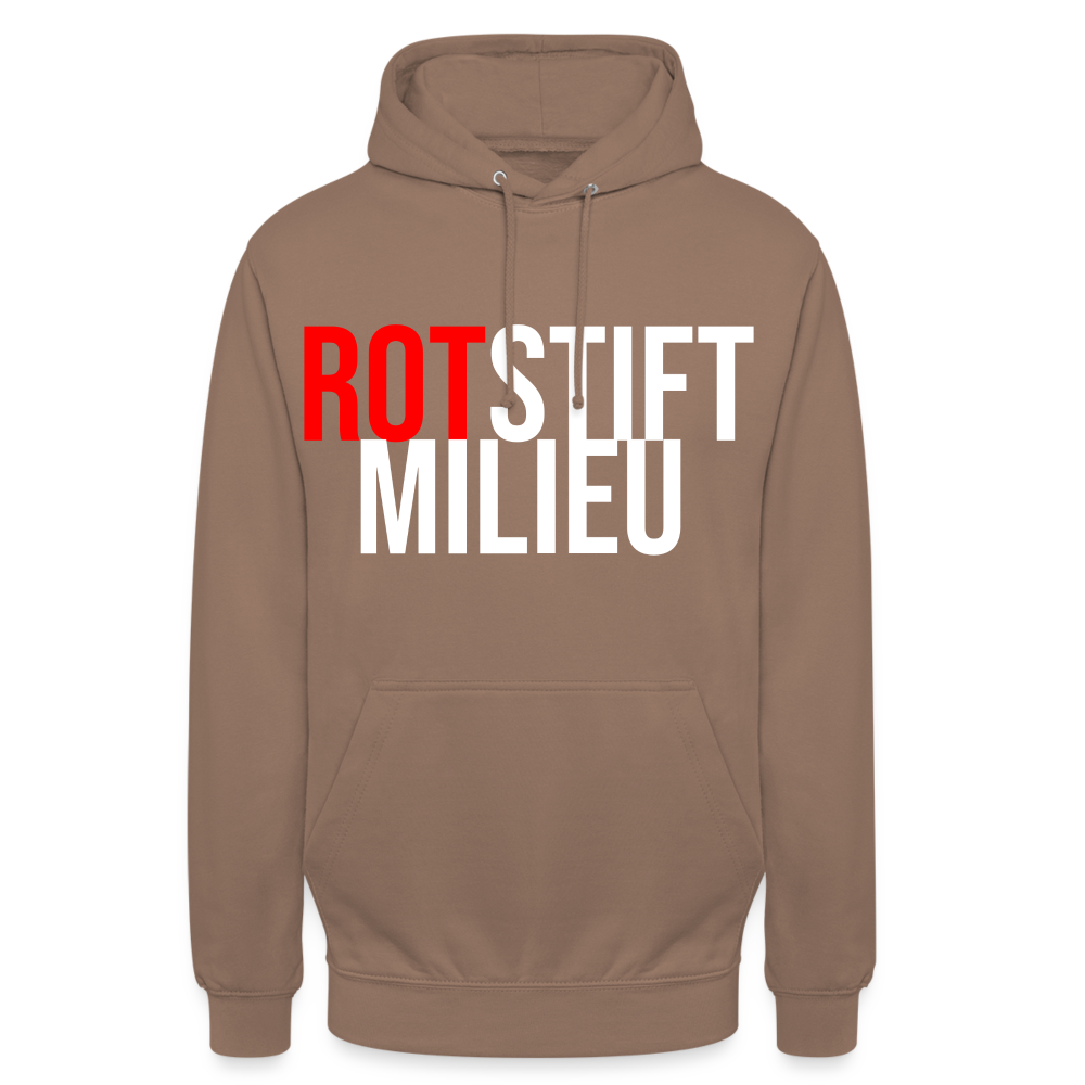 Rotstiftmilieu - Hoodie - Mokka