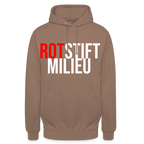 Rotstiftmilieu - Hoodie - Mokka