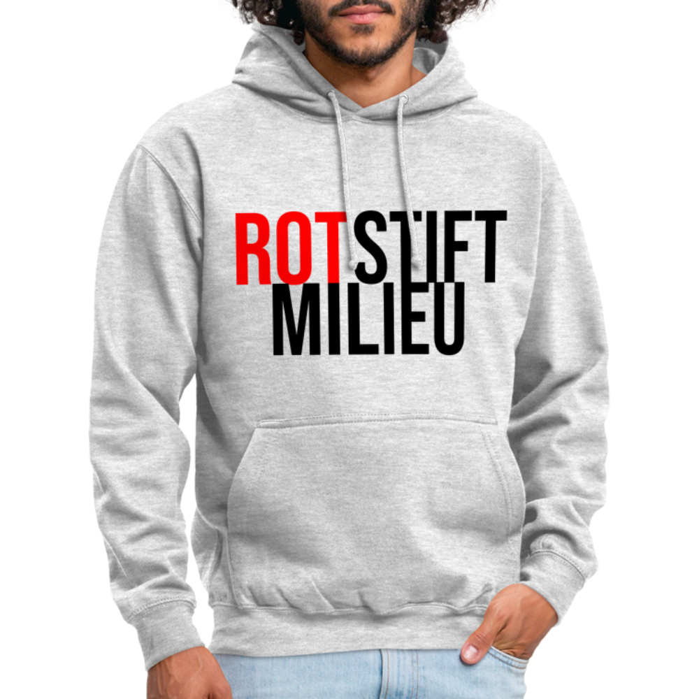Rotstiftmilieu - Hoodie - Hellgrau meliert