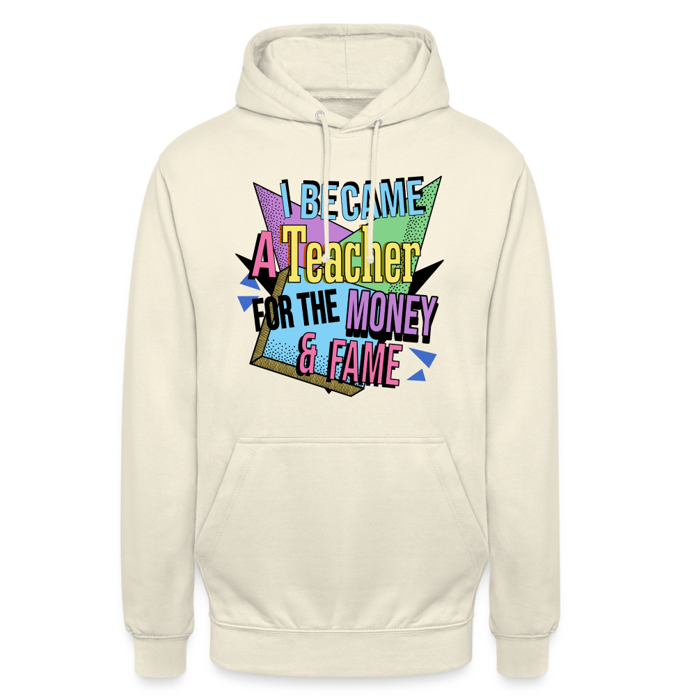 Money & Fame Retro - Unisex Hoodie - Vanille-Milchshake