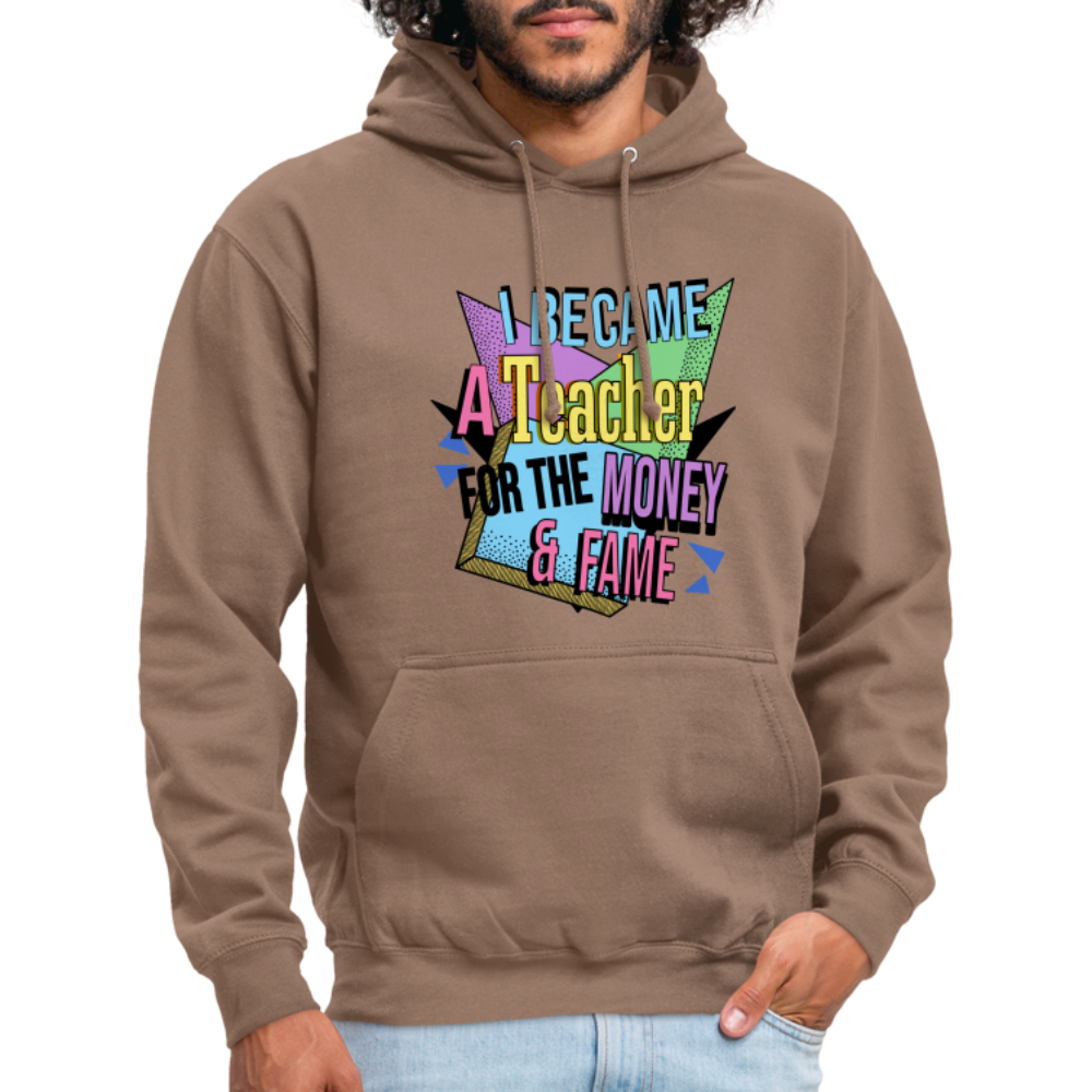 Money & Fame Retro - Unisex Hoodie - Mokka