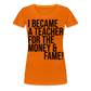 Money & Fame - Frauen Premium T-Shirt - Orange