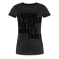 Money & Fame - Frauen Premium T-Shirt - Anthrazit