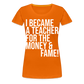 Money & Fame - Frauen Premium T-Shirt - Orange